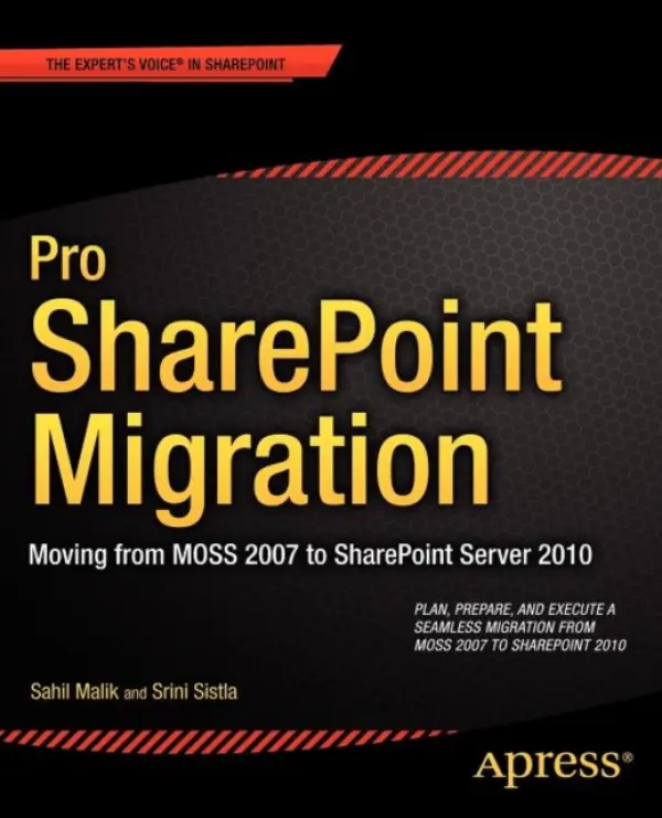 Pro SharePoint Migration - Malik, Sahil a LLC, Winsmarts a Sistla, Srini