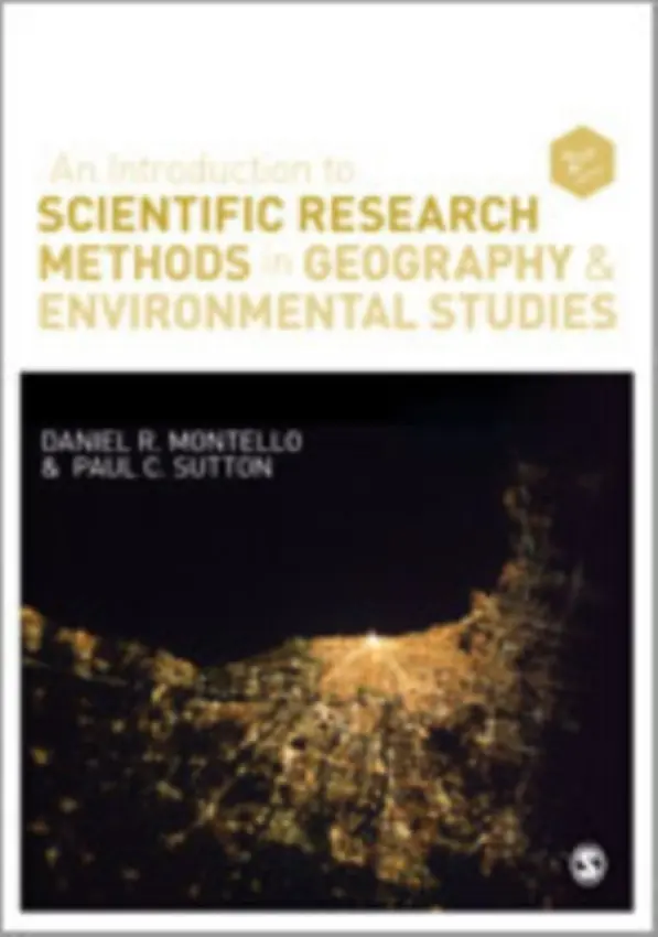 Introduction to Scientific Research Methods in Geography and Environmental Studies - Montello, Daniel R. a Sutton, Paul