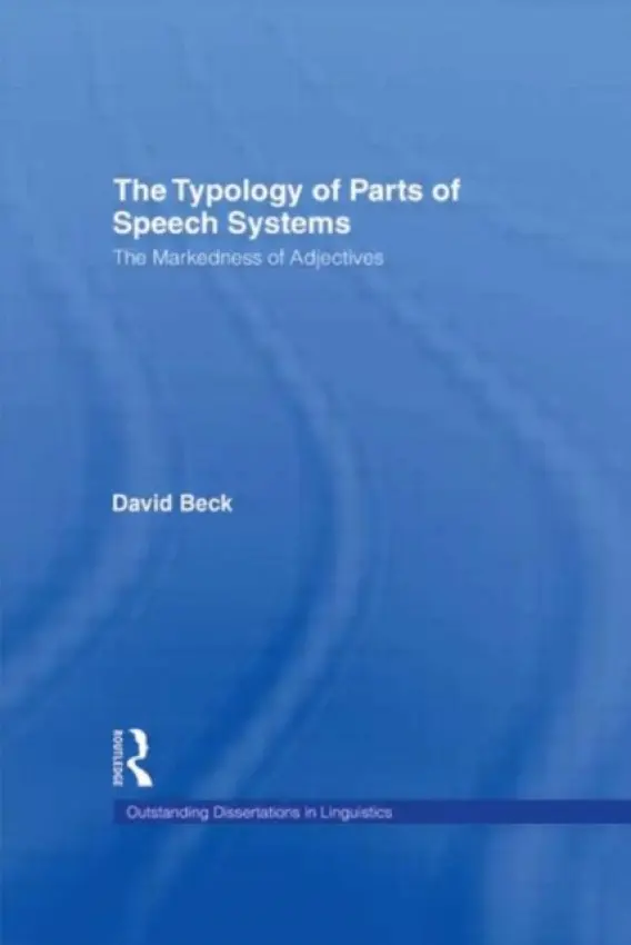Typology of Parts of Speech Systems - Beck, David