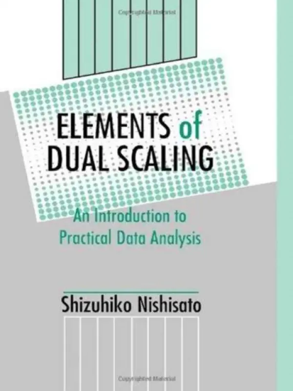 Elements of Dual Scaling - Nishisato, Shizuhiko