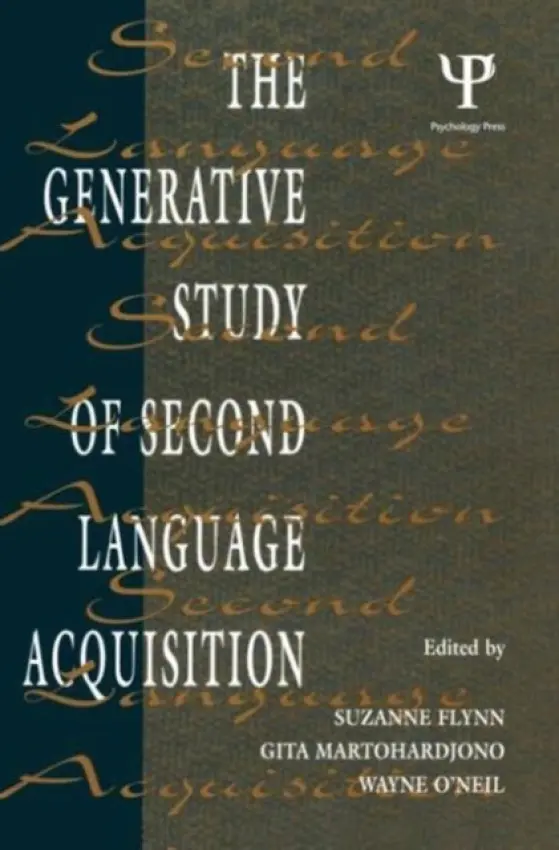Generative Study of Second Language Acquisition