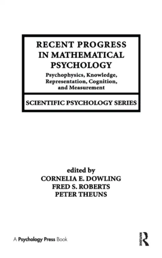 Recent Progress in Mathematical Psychology