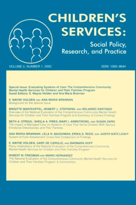 Evaluating Systems of Care