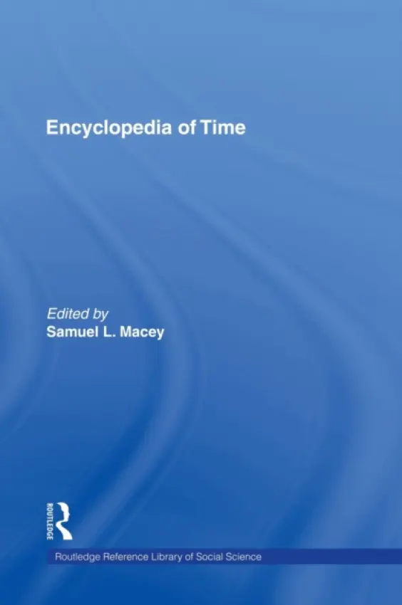 Encyclopedia of Time