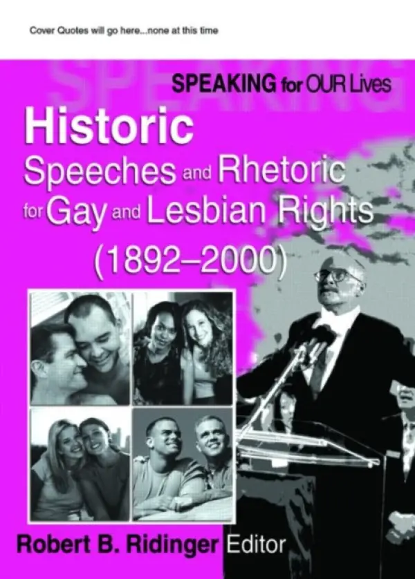 Speaking for Our Lives - Ridinger, Robert B