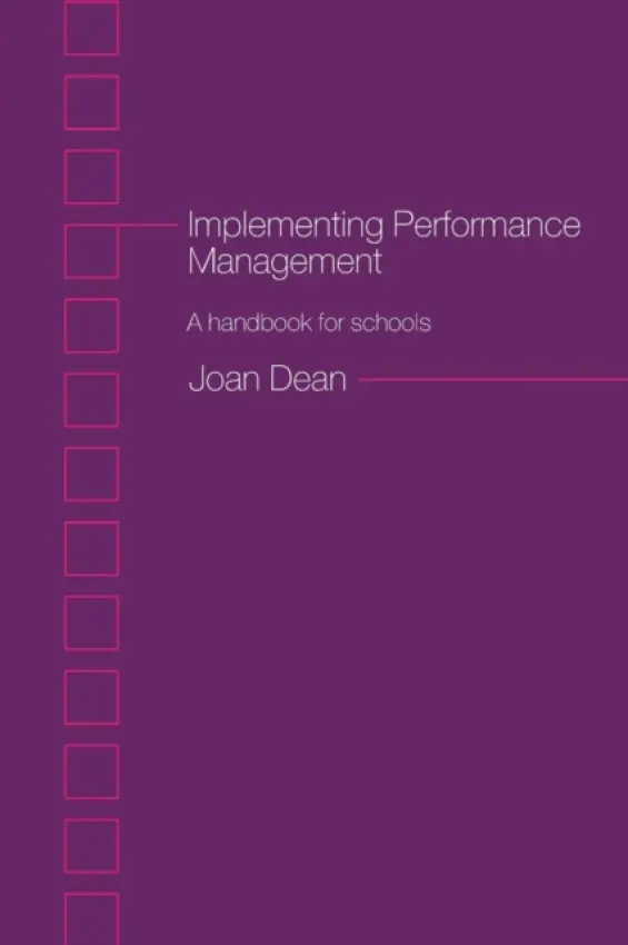 Implementing Performance Management - Dean, Joan