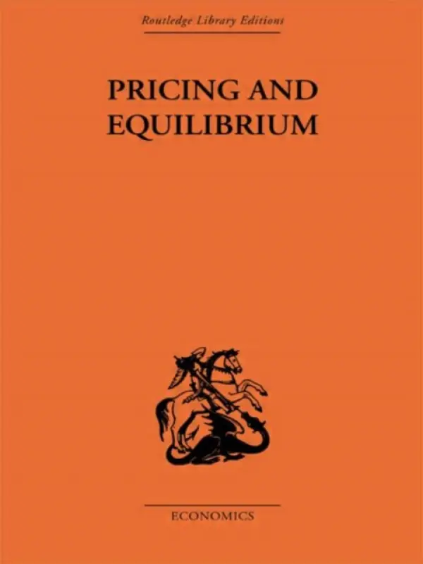 Pricing and Equilibrium - Schneider, Erich