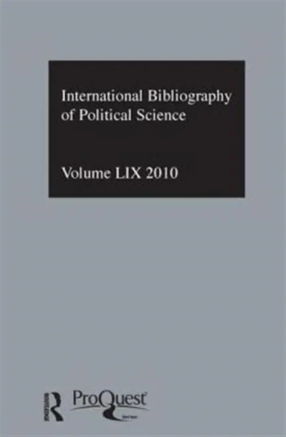 IBSS: Political Science: 2010 Vol.59