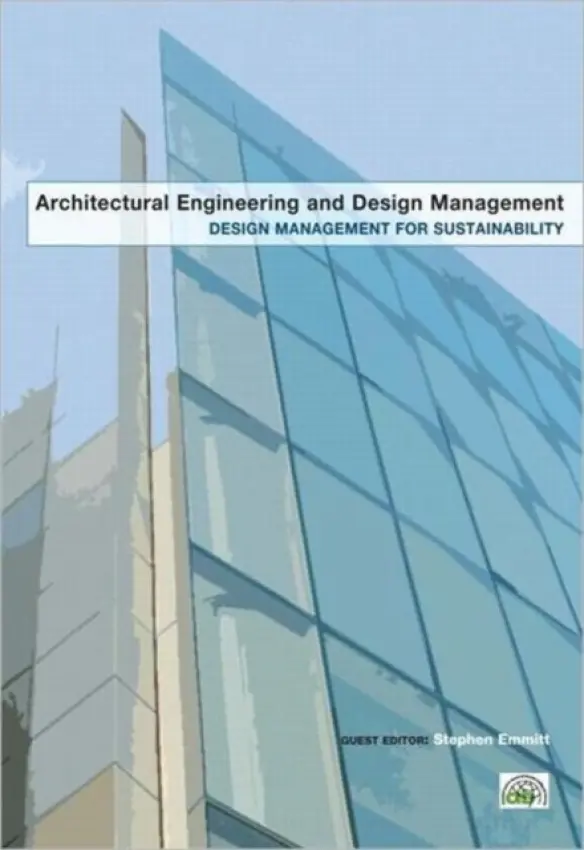 Design Management for Sustainability - Emmitt, Stephen