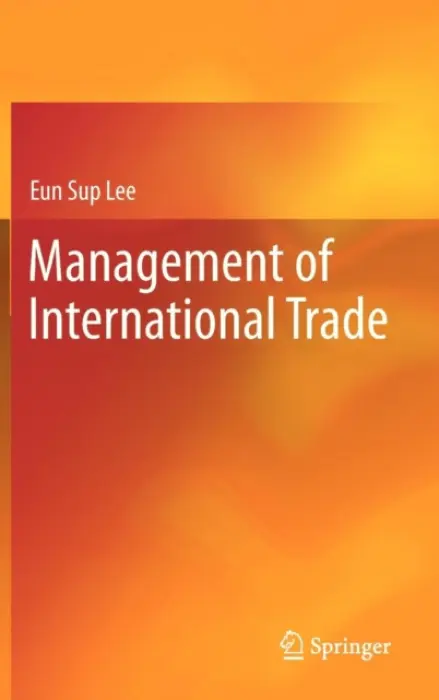 Management of International Trade - Lee, Eun Sup