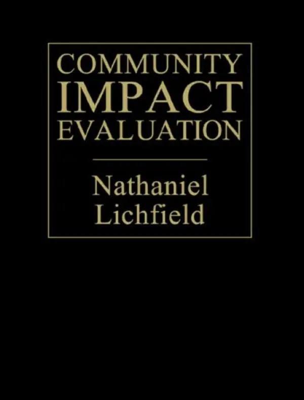 Community Impact Evaluation - Lichfield, Nathaniel
