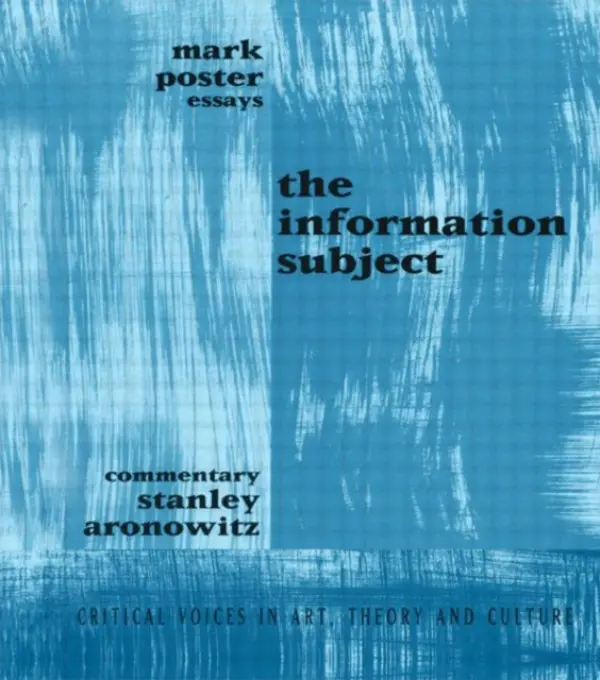 Information Subject - Poster, Mark a Aronowitz, Stanley