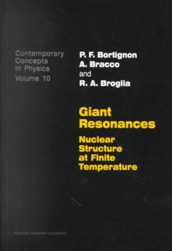 Giant Resonances - Bortignon