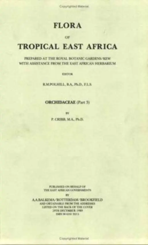 Flora of Tropical East Africa - Cribb, P.