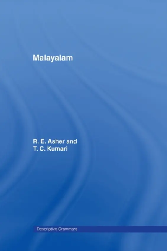 Malayalam - Asher, R (University of Edinburgh, UK)