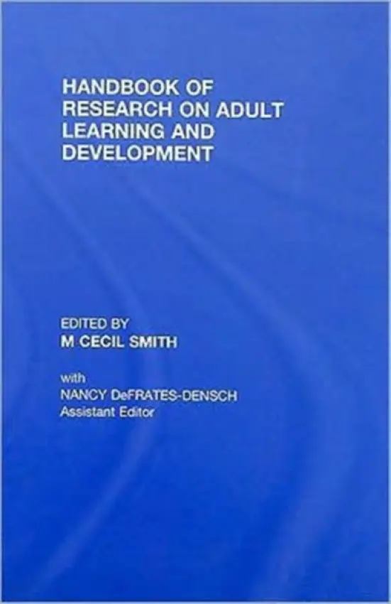 Handbook of Research on Adult Learning and Development