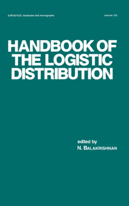 Handbook of the Logistic Distribution - Balakrishnan, N.