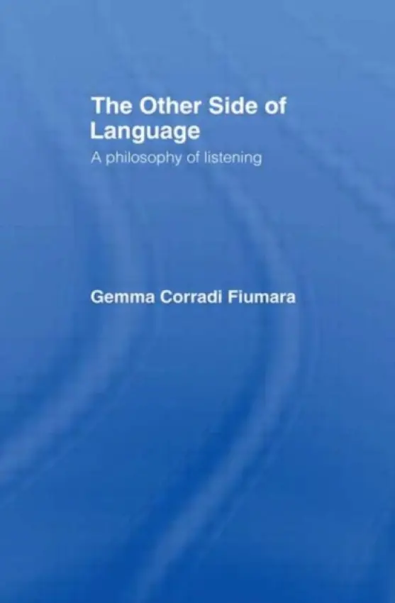 Other Side of Language - Fiumara, Gemma Corradi