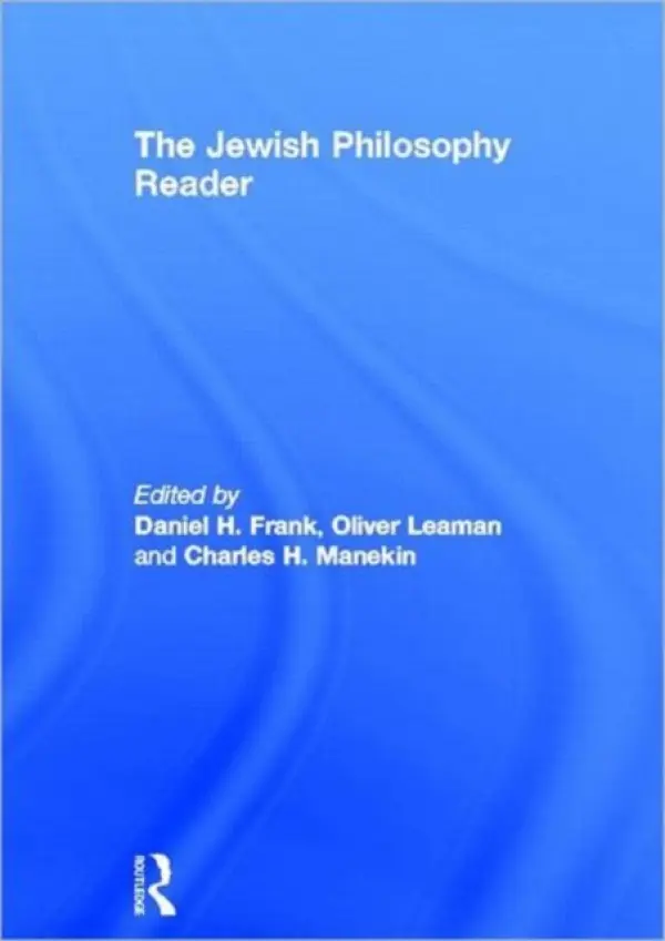 Jewish Philosophy Reader