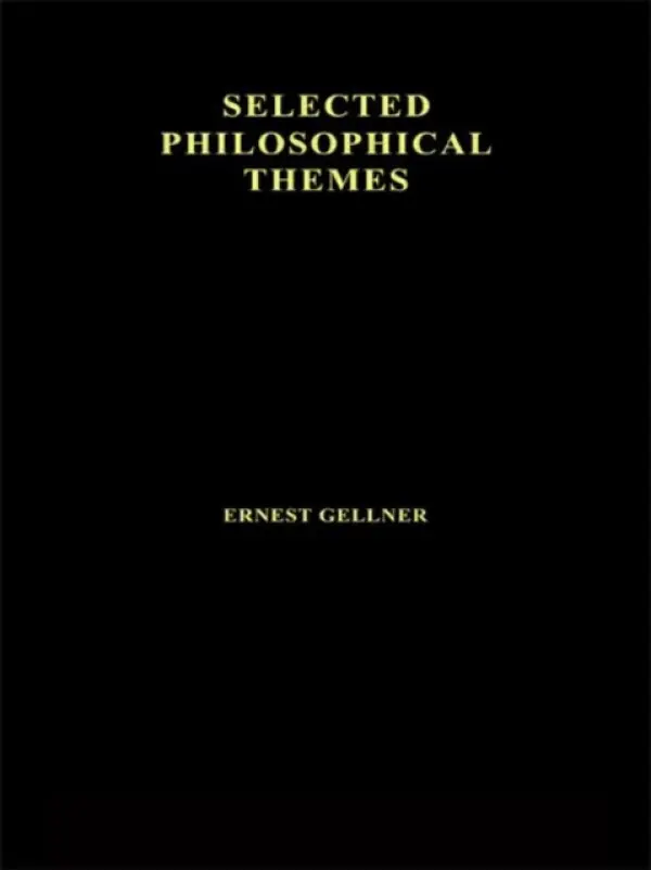 Contemporary Thought and Politics - Gellner, Ernest
