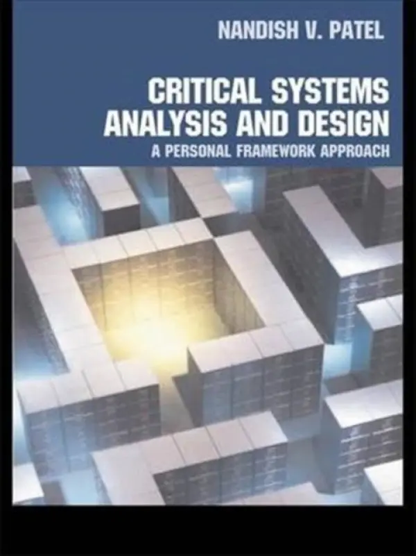 Critical Systems Analysis and Design - Patel, Nandish
