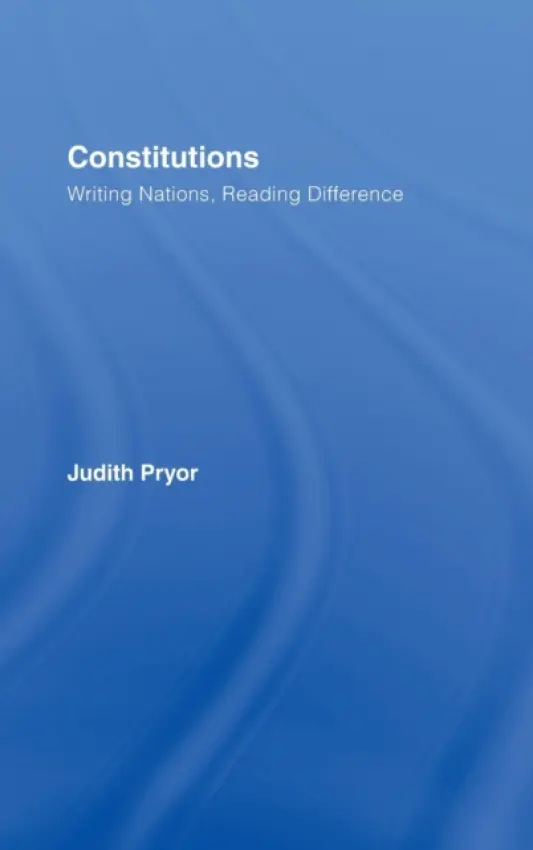 Constitutions - Pryor, Judith