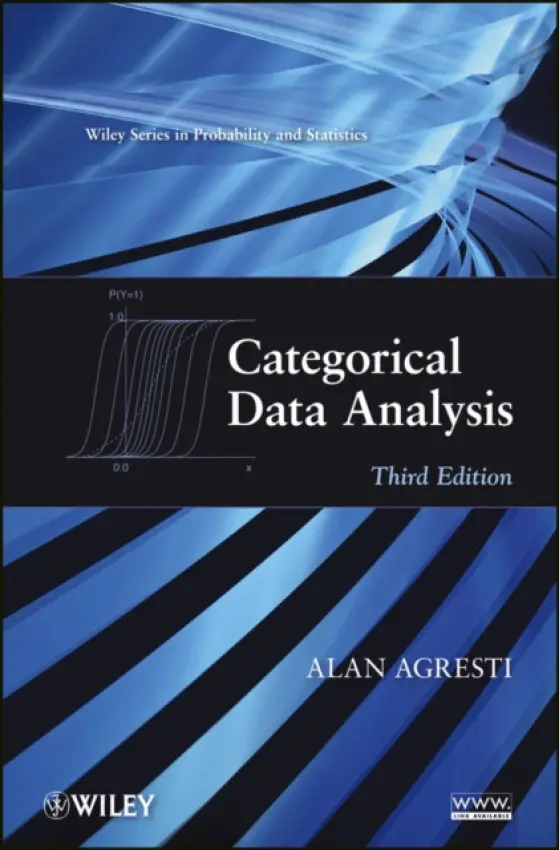Categorical Data Analysis - Agresti, Alan (University of Florida, Gainesville)