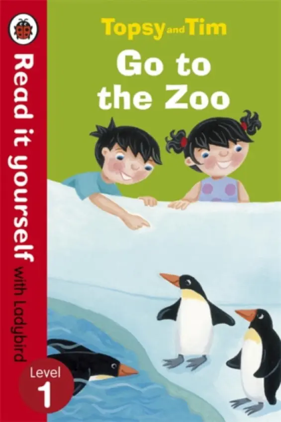 Topsy and Tim: Go to the Zoo - Read it yourself with Ladybird - Ladybird, Jean Adamson