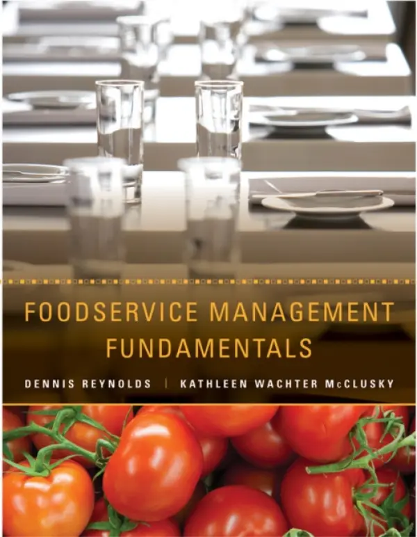 Foodservice Management Fundamentals - Reynolds, Dennis R. a McClusky, Kathleen W.