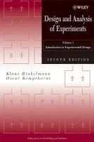 Design and Analysis of Experiments, Volume 1 - Hinkelmann, Klaus a Kempthorne, Oscar