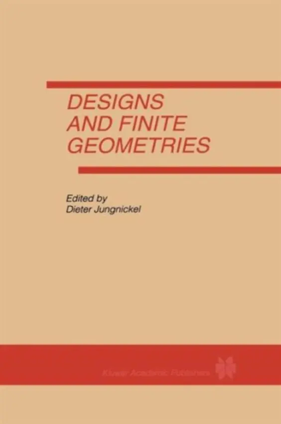Designs and Finite Geometries