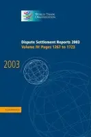 Dispute Settlement Reports 2003