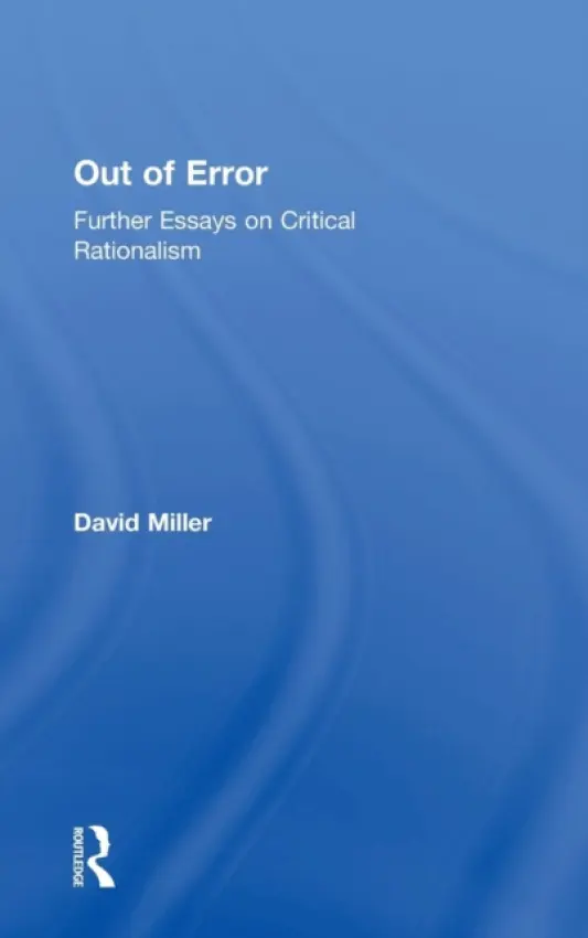 Out of Error - Miller, David