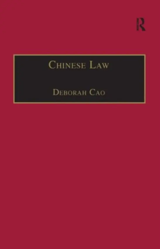 Chinese Law - Cao, Deborah