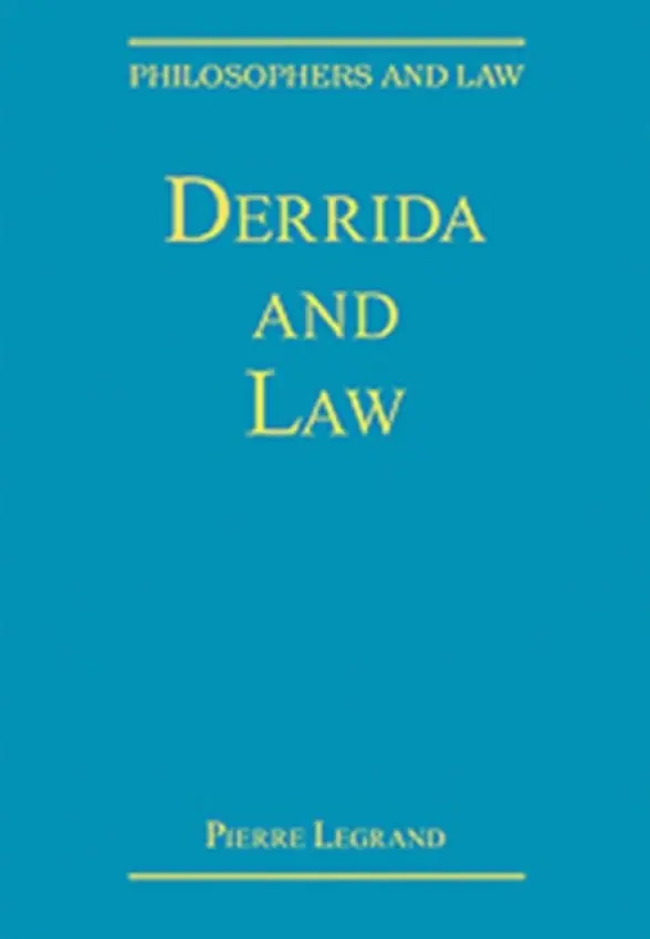 Derrida and Law