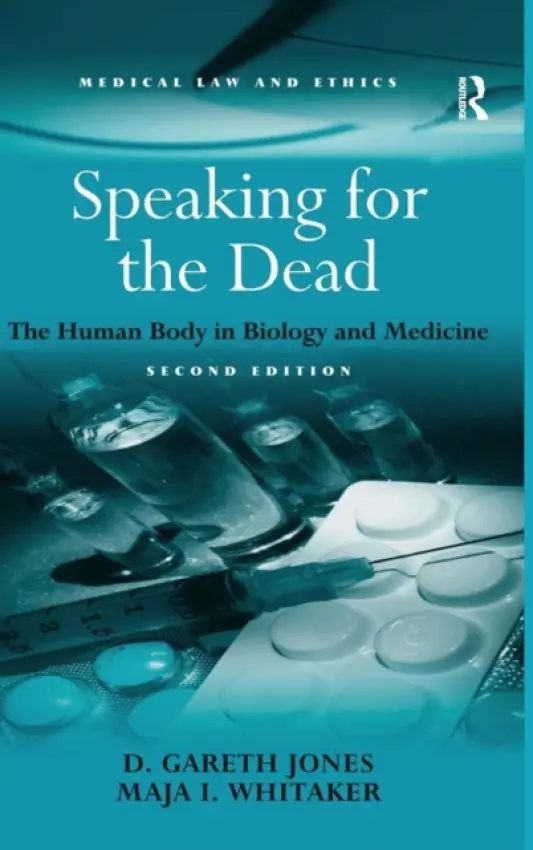 Speaking for the Dead - Jones, D. Gareth a Whitaker, Maja I.