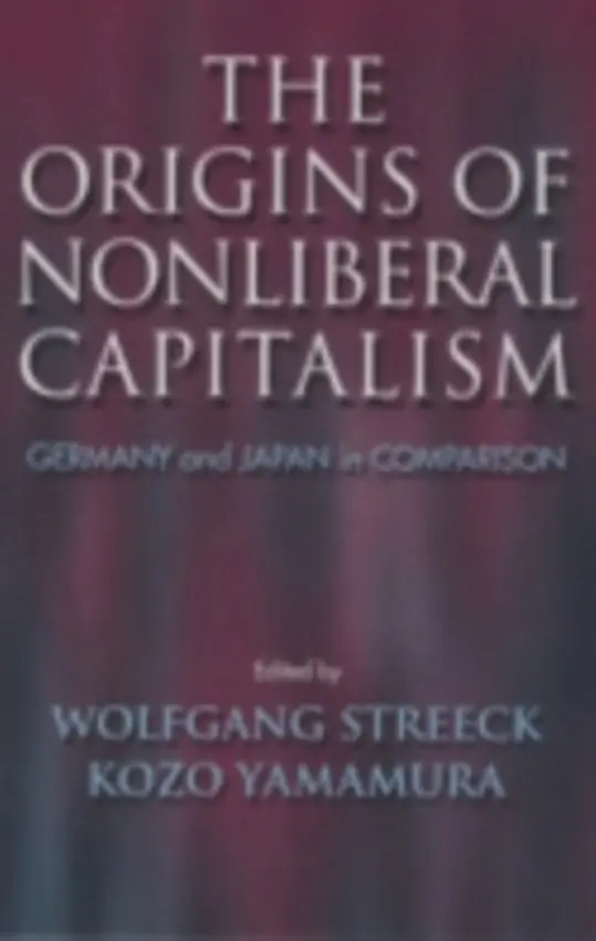 Origins of Nonliberal Capitalism