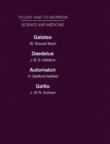 Science and Medicine: Mini-set E Today & Tomorrow 3 vols - Various
