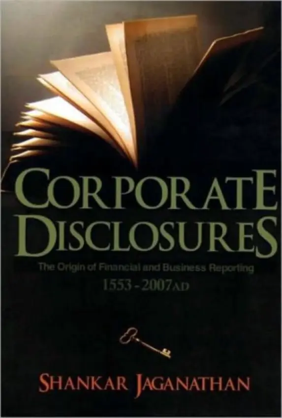 Corporate Disclosures - Jaganathan, Shankar