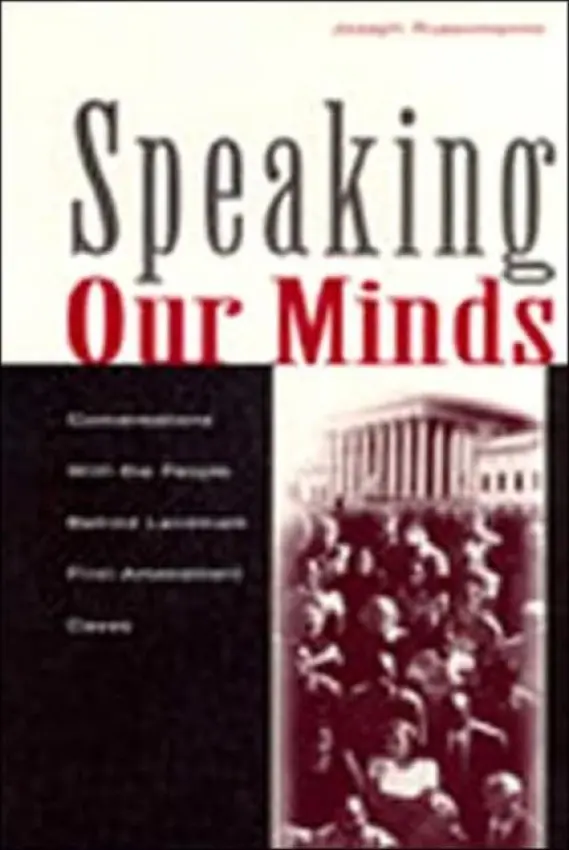 Speaking Our Minds - Russomanno, Joseph