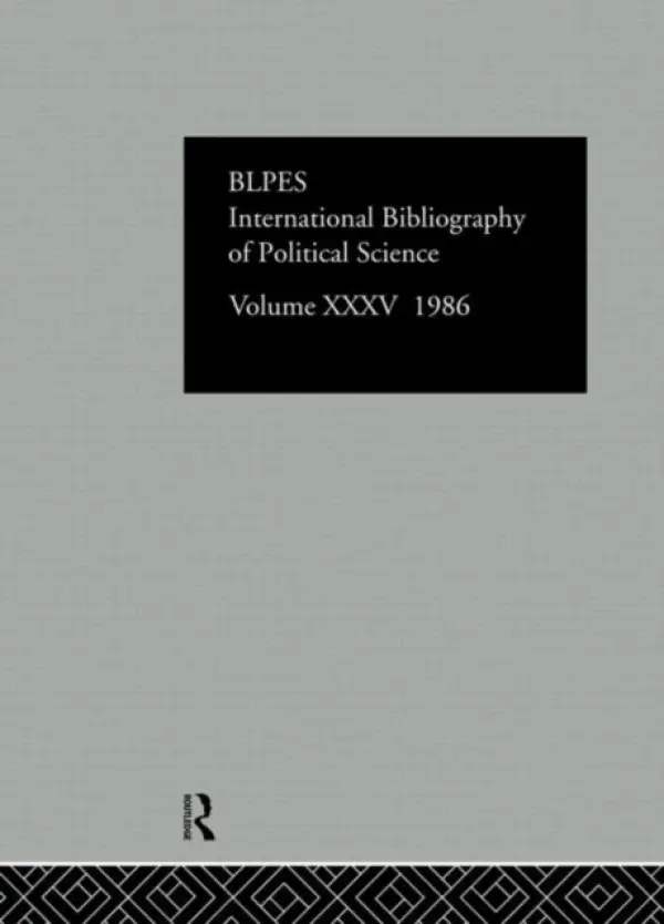 IBSS: Political Science: 1986 Volume 35 - International Committee for Social Science Information and Documentation