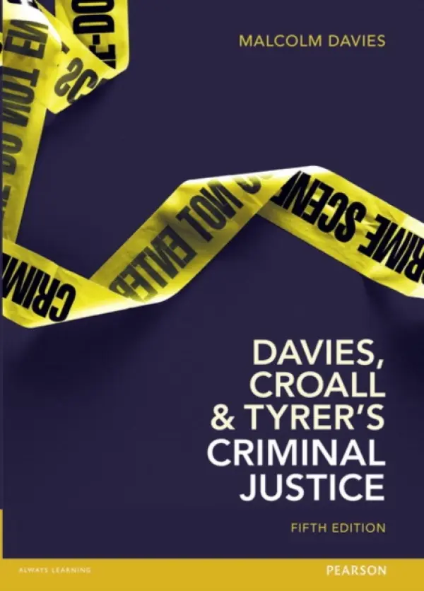 Criminal Justice - Davies, Malcolm