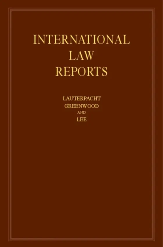 International Law Reports