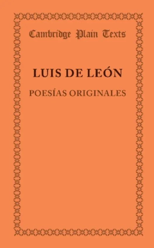 Poesias originales - Leon, Luis de