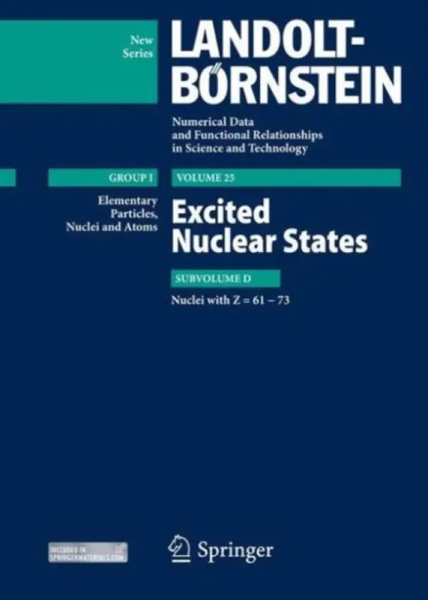 Excited Nuclear States - Nuclei with Z = 61-73. - Soroko, Zoya N