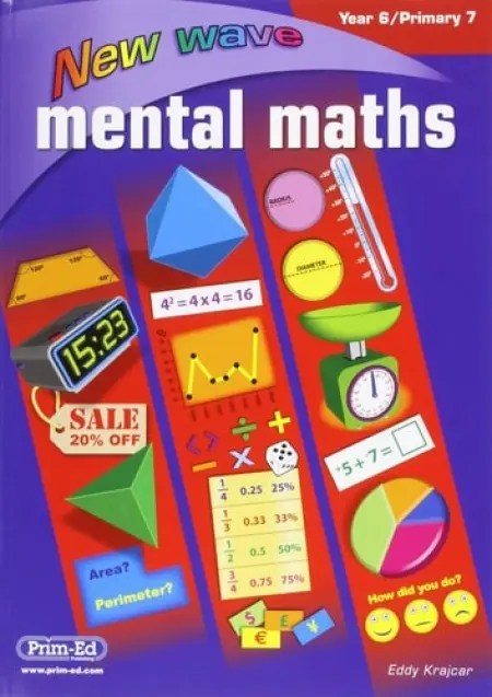 New Wave Mental Maths: Year 6/P7 - RIC Publications, Eddie a Krajcar