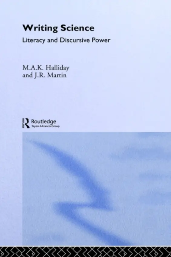 Writing Science - Halliday, M.A.K. a Martin, J.R.