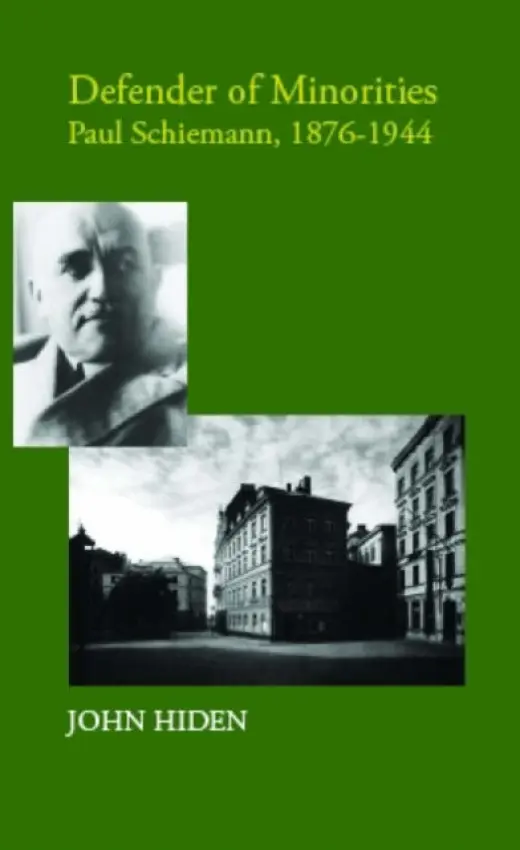 Defender of Minorities - Hiden, John