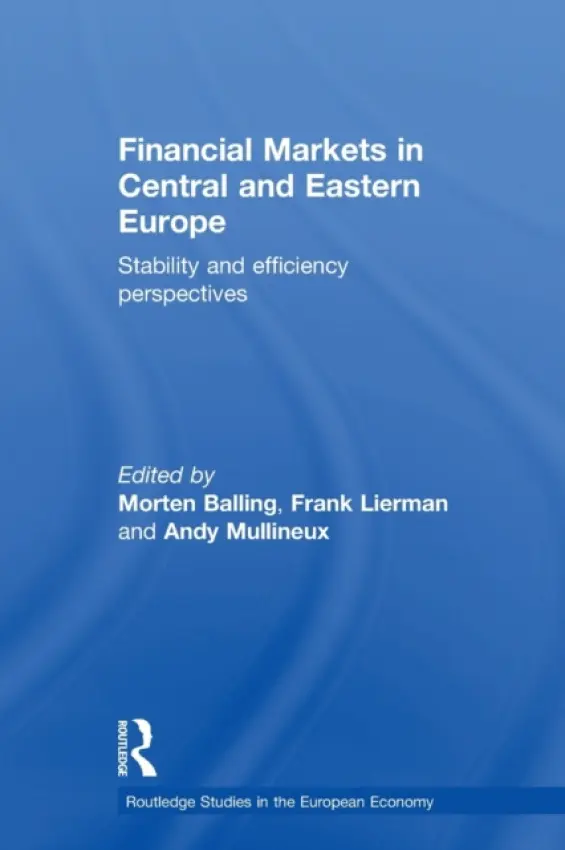 Financial Markets in Central and Eastern Europe