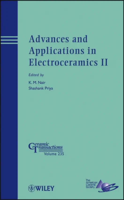 Advances and Applications in Electroceramics II